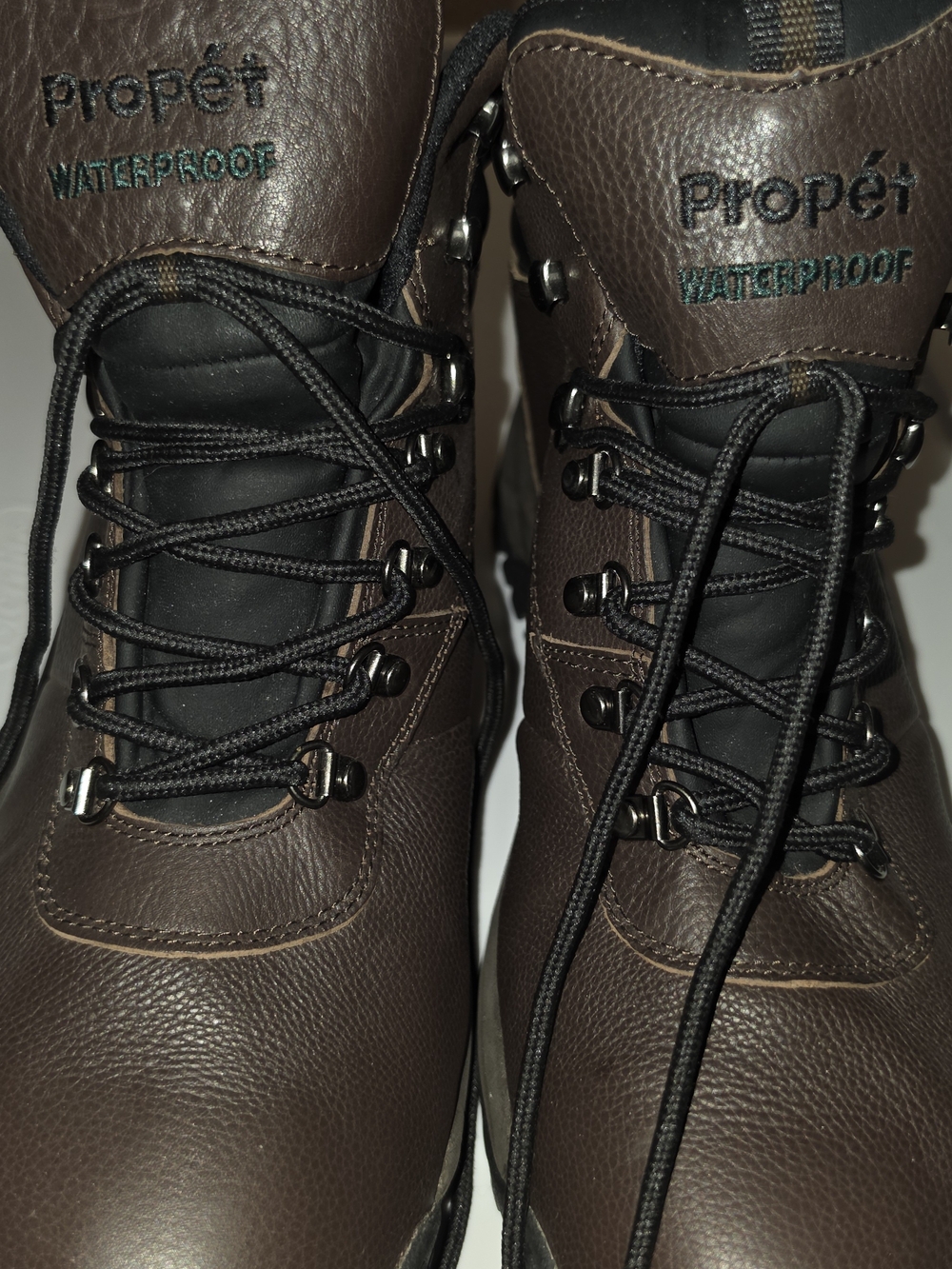 Propet Men's Brown and Black Waterproof Hiking Boots